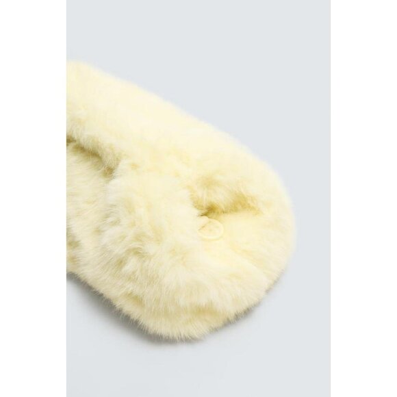 ZARA FAUX FUR ENVELOPE BAG FOR ZARA X DISNEY HARRY LAMBERT - Picture 4 of 5